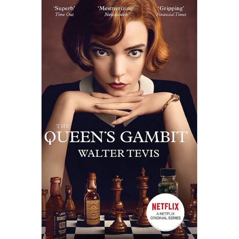 หนังสือภาษาอังกฤษ-queen-s-gambit-uk-edition-ปกด้าน-us-edition-ปกเงา-netflix-original-series-พร้อมส่ง