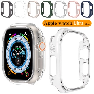 สินค้า เคสนาฬิกาข้อมือ PC แบบแข็ง ผิวด้าน ป้องกันกระแทก สําหรับ Apple Watch Ultra 49 มม. iwatch Ultra