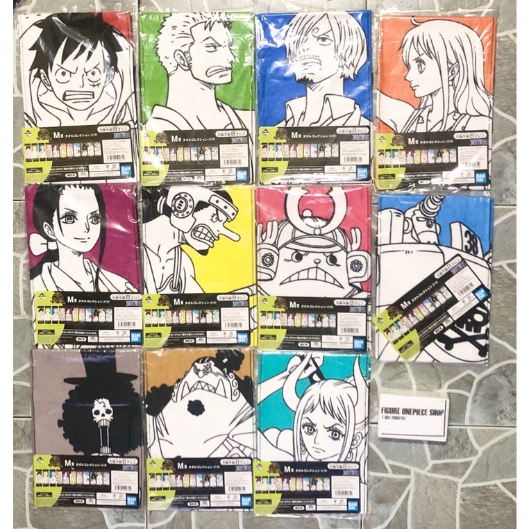 ichiban-kuji-one-piece-vol-100-anniversary-ผ้า-วันพีช-ของแท้-นำเข้าจากญี่ปุ่น