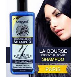 *พร้อมส่ง* LA Bourse essential tonic shampoo ลาบูสส์ เอสเซนเชี่ยล โทนิค แชมพู (เร่งผมยาว) 300มล.  #เร่งผมยาว #ลาบูส