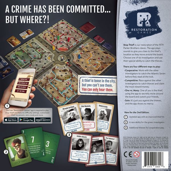 stop-thief-board-game-2nd-edition-แถมซองใส่การ์ด-cm-42-sp-54-ช