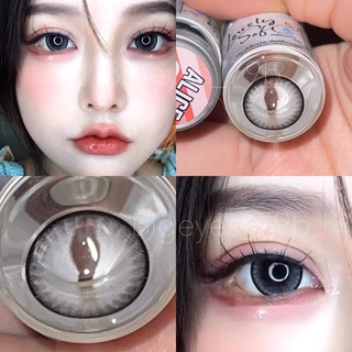 ✨Gray ขนาดตาโต (Bigeyes) ☀️กรองแสง uv ✔️จดทะเบียนถูกต้อง 🇰🇷คอนแทคเลนส์สัญชาติเกาหลี🇰🇷