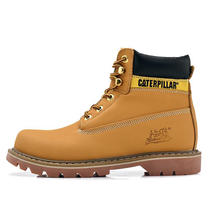 สินค้า Caterpillar รุ่นKerja Lelaki รองเท้าผู้ชาย รองเท้าบูท หนังนิ่ม