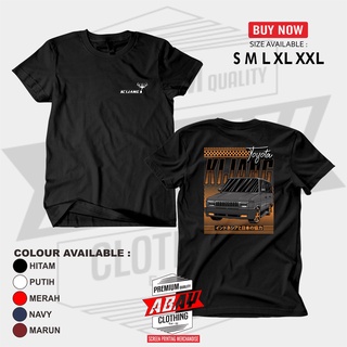 เสื้อยืดแขนสั้น พิมพ์ลายรถยนต์ TOYOTA KIJANG แฟชั่นคลาสสิก สไตล์โบราณสามารถปรับแต่งได้