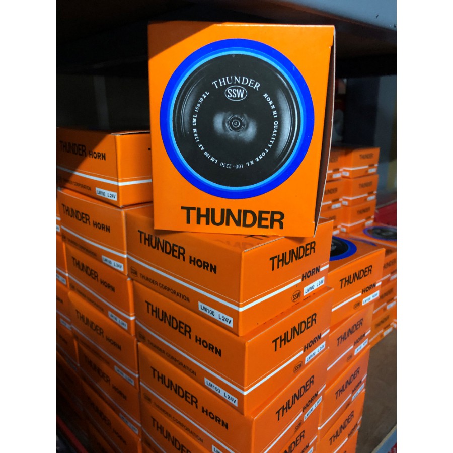 thunder-แตรรถยนต์-l24v-100mm-low-เสียงต่ำ