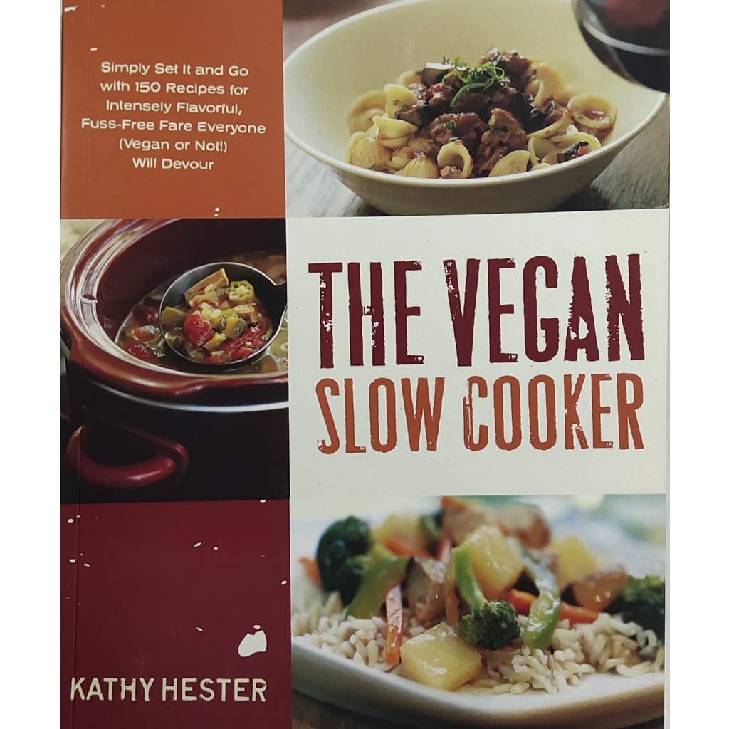 หนังสือ-อาหาร-วีแกน-ภาษาอังกฤษthe-vegan-slow-cooker-224page