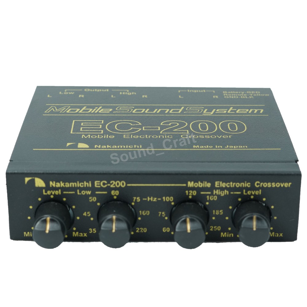 NAKAMICHI, EC-200, ครอสโอเวอร์, CROSSOVER , Mobile Cross Over