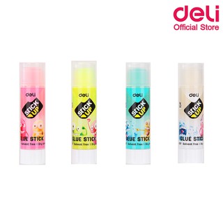 สินค้า Deli A20700 Gel Glue Stick กาวแท่งเจล (คละสี 1 ชิ้น) สีใส ปลอดสารพิษ สำหรับเด็ก ลายการ์ตูน กาว กาวแท่ง อุปกรณ์สำนักงาน
