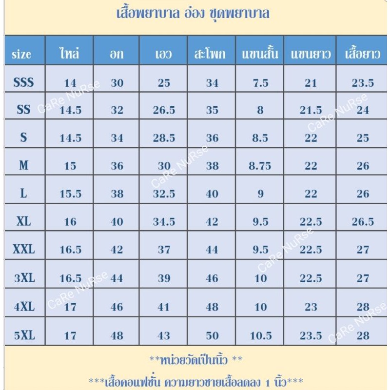 เสื้อพยาบาลคอเทเลอร์แหลม-แบบ-รพ-ค่าย