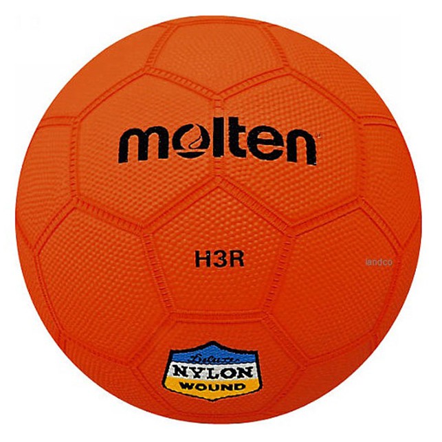 รูปภาพสินค้าแรกของMOLTEN ลูกแฮนด์บอลยาง Handball RB th H3R OR(400)