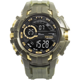 Digital Watch Men Sport Watches Waterproof SMAEL Relogio Montre Shock Black Gold Big Clock Men Automatic 1610 Men Wtach