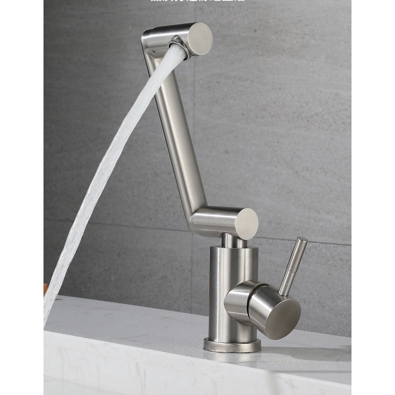 Stainless Steel Grade 304 Water Tap with Anti-Splash Feature, Rotatable ...