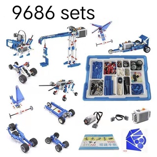 บล็อกตัวต่อเลโก้หุ่นยนต์ 9686 ของเล่นเสริมการเรียนรู้เด็ก