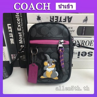 กระเป๋า Coach แท้ F89902 กระเป๋าสะพายข้างผู้ชาย / crossbody bag / กระเป๋ากล้องมินิ