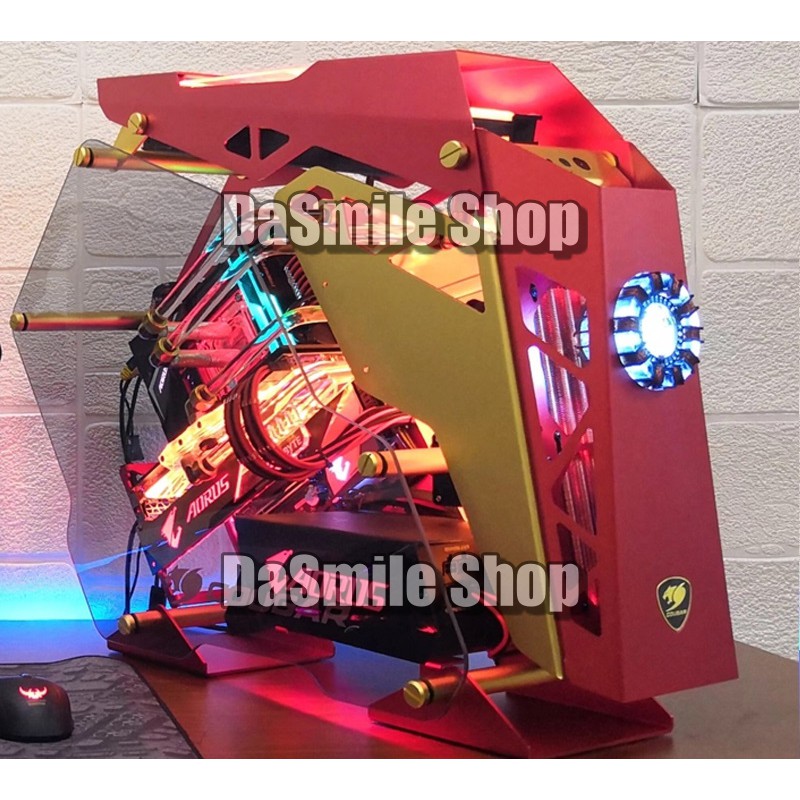 [ผ่อน 0 + รุ่นพิเศษ Iron Man] Cougar Conquer ATX Case เคสคอม รุ่น