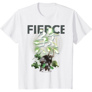 เสื้อยืดอินเทรนด์ผู้ชายอินเทรนด์ผู้หญิงเสื้อยืด พิมพ์ลาย Kung Fu Panda 3 Kai Fierce สําหรับเด็กS-3XL