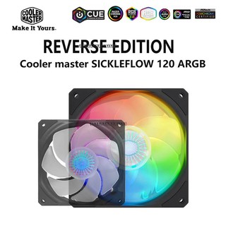 ภาพหน้าปกสินค้าCooler Master SickleFlow 120 V2 ARGB (Reverse Edition) - For Push-Pull CPU Cooler Setup as Exhaust Fan - Addressable RGB ที่เกี่ยวข้อง