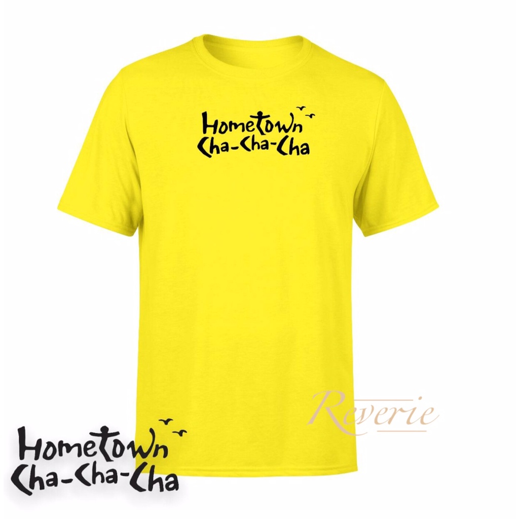 เสื้อยืด-พิมพ์ลาย-hometown-chachacha-hong-du-yoon-hye-jin-kdrama-series-kpop-hometown-cha-cha