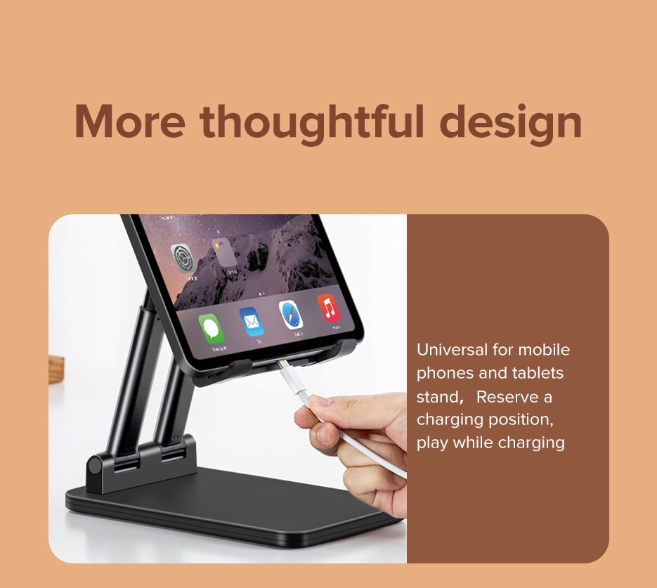 ภาพประกอบของ llano ipad stand ขาตั้ง แบบพับได้ สำหรับ iPad แท็ปเล็ต มือถือ