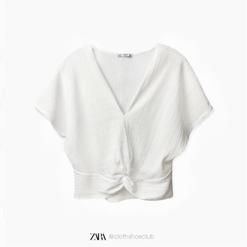 เสื้อ-zara-woman-basic-collection-แท้-อก-f-40