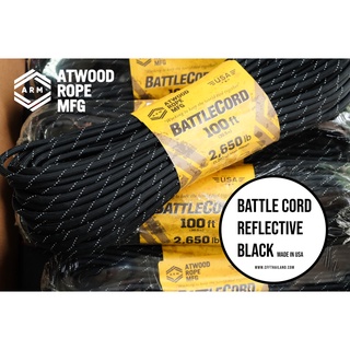 เชือก Battle Cord Reflective Made in  USA. 100 ft (30เมตร)