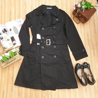 Retro Girl  เสื้อโค๊ค สีดำ สินค้ามือ 1 จากญี่ปุ่น
