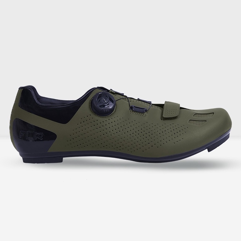 flr-รองเท้าจักรยานเสือหมอบ-f-11-สี-army-green-สีใหม่-2023