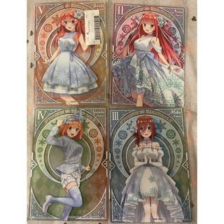 [พร้อมส่ง/ของแท้]ของสะสม Acrylic board เจ้าสาวผมเป็นแฝดห้า