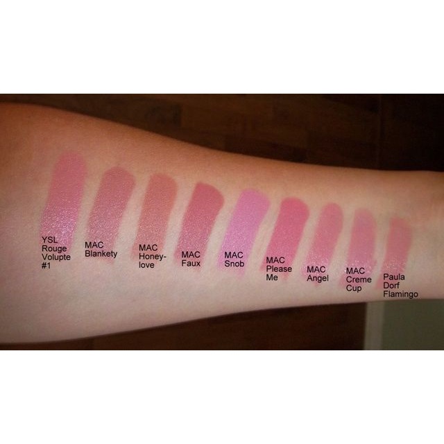 พร้อมส่ง-ลิปสติกแมคสีนู้ดขนาดมินิ-mac-lipstick-1-8-g-สี-snob-no-box-แยกออกมาจากเซ็ต