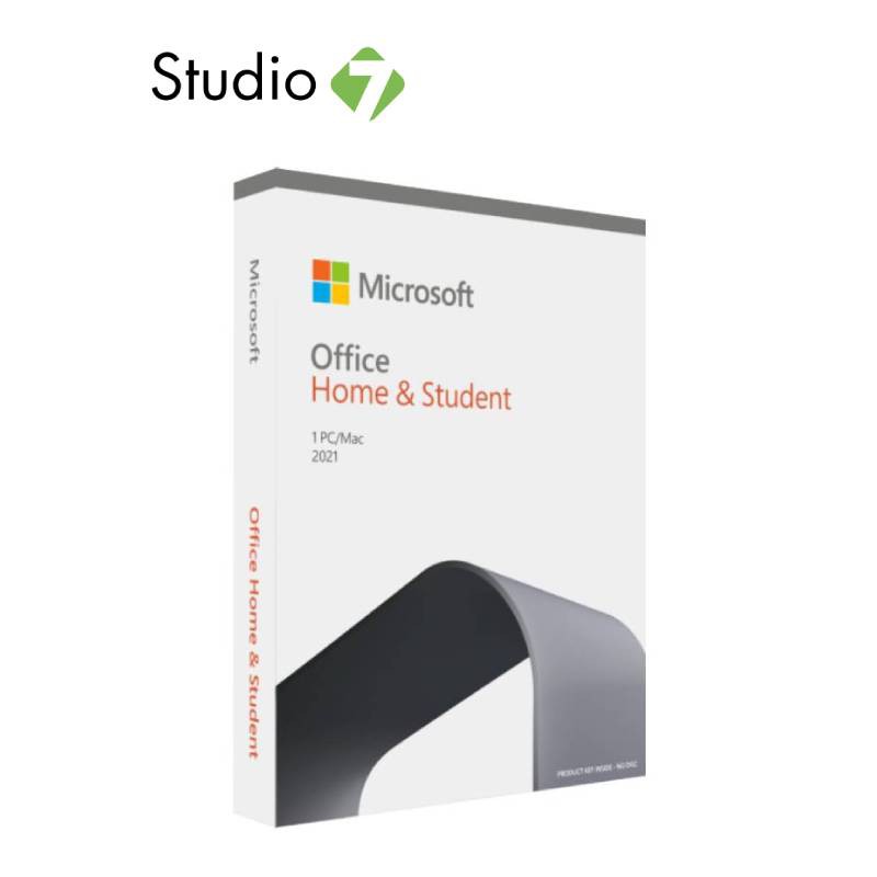 ราคาและรีวิวMicrosoft Office Home and Student 2021 (79G-05387) ไมโครซอฟท์ออฟฟิค by Studio7