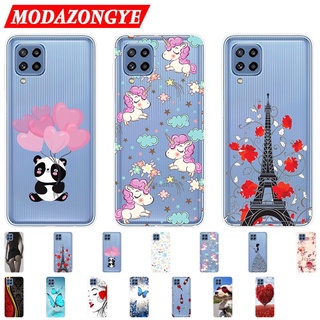 เคสสำหรับ Samsung Galaxy M32 เคส เคสซิลิโคน Soft Back Cover Samsung Galaxy M32 GalaxyM32 Case Pattern Silicone