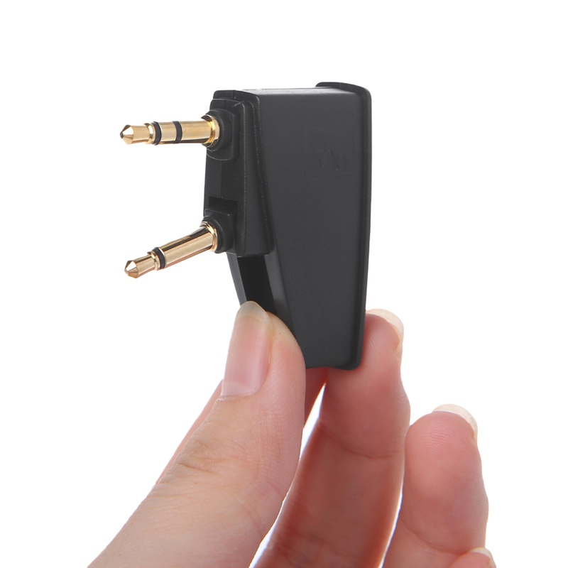 WU Airline Adapter Dual 3.5mm Male to 3.5mm AUX Plug for QC45 QC35 QC3 ...
