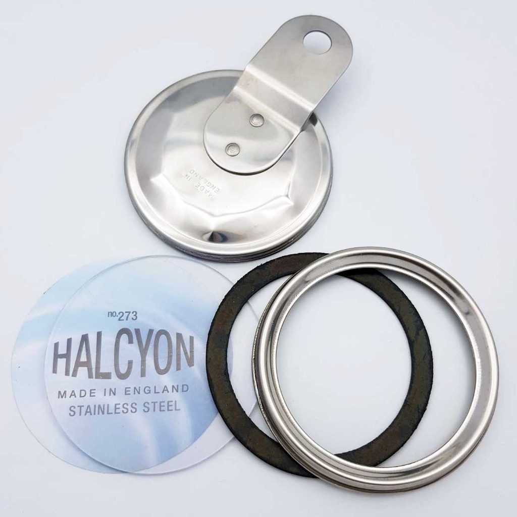 ป้ายวงกลม-halcyon-no-273-สีสแตนแลส-ของแท้-จากอังกฤษ-made-in-england