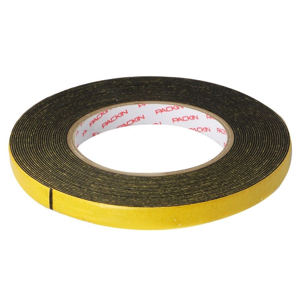 adhesive-tape-double-sided-foam-tape-pack-in-12mmx10y-black-stationary-equipment-home-use-เทปกาว-อุปกรณ์-เทปโฟม-2หน้า-pa