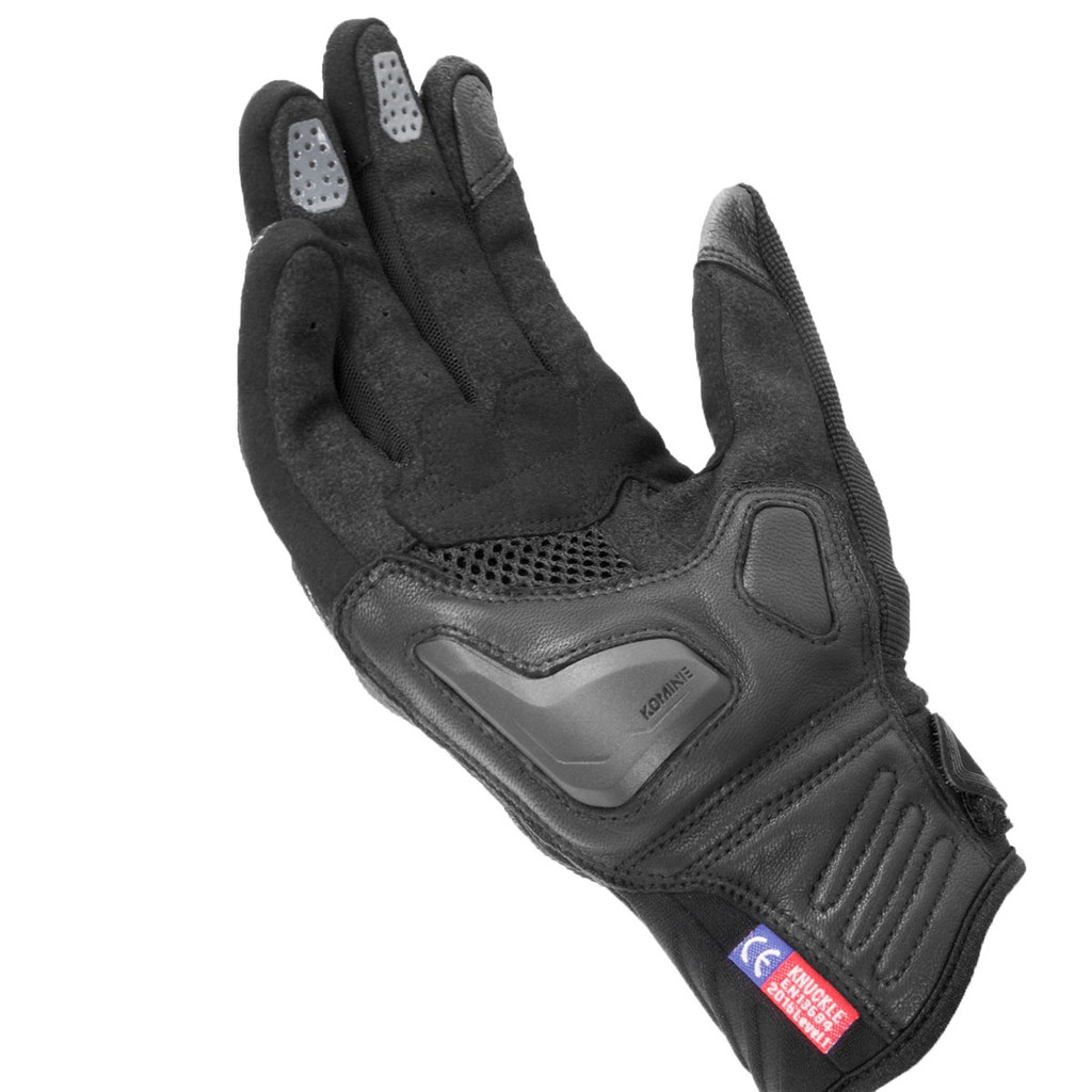 ถุงมือ-komine-gk-237-protect-mesh-gloves-สี-black