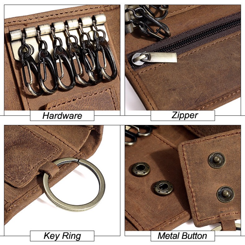 wl05-กระเป๋าพวงกุญแจ-หนังแท้-กระเป๋าตังพวงกุญแจ