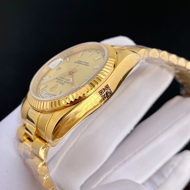 พรี-ราคา10500-rolex-day-date-36mm-นาฬิกาผู้ชาย-เงิน-นาฬิกาข้อมือนาฬิกาผู้หญิง