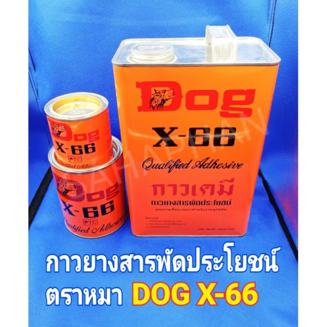 กาวยาง-dog-x-66-ตราหมา-ติดหนัง-รองเท้า-ผ้าใบ-ซ่อมรองเท้า-กระเบื้องยาง-ปาเก้-พื้น-โมเสด-ติดวอลเปเปอร์