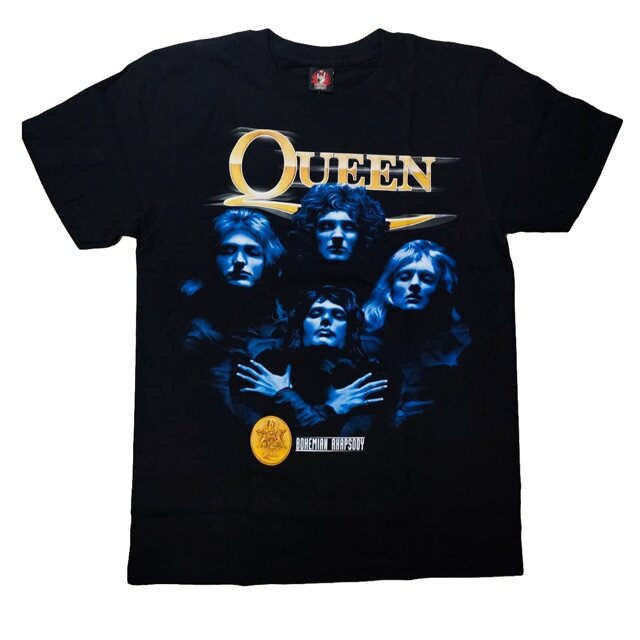 เสื้อวง-queen-t-shirt-rock-เสื้อยืดวงร็อค-queen-เสื้อยืดผช-เท่ๆ-คอลูกเรือ