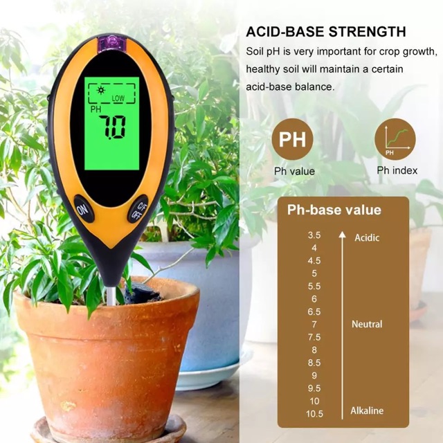 4in1-เครื่องวัดค่าดิน-soil-ph-meter-ความชื้น-อุณหภูมิ-แสง-เครื่องวัดดิน-ระบบดิจิตอล-soil-survey-instrument