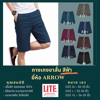 ภาพหน้าปกสินค้ายี่ห้อ ARROW LITE กางเกงขาสั้น เอวยางยืด สีฟ้า (์ฺNB) By Little Fe\' ที่เกี่ยวข้อง