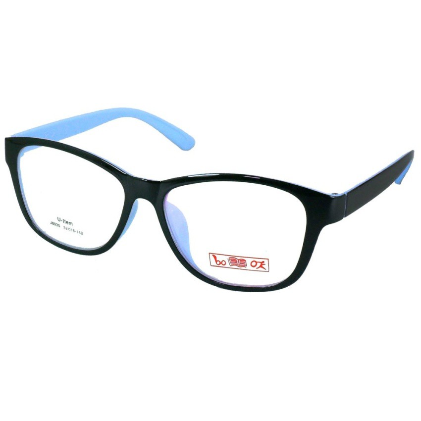 korea-แว่นตา-รุ่น-book-รุ่น-j-8035-สีดำตัดฟ้าอ่อน