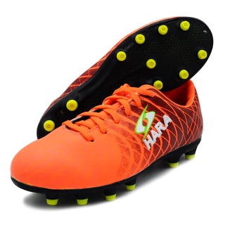 ภาพหน้าปกสินค้าHARA Sports รองเท้าสตั๊ดเด็ก รองเท้าฟุตบอล สำหรับเด็ก รุ่น FK28 สีส้ม ที่เกี่ยวข้อง