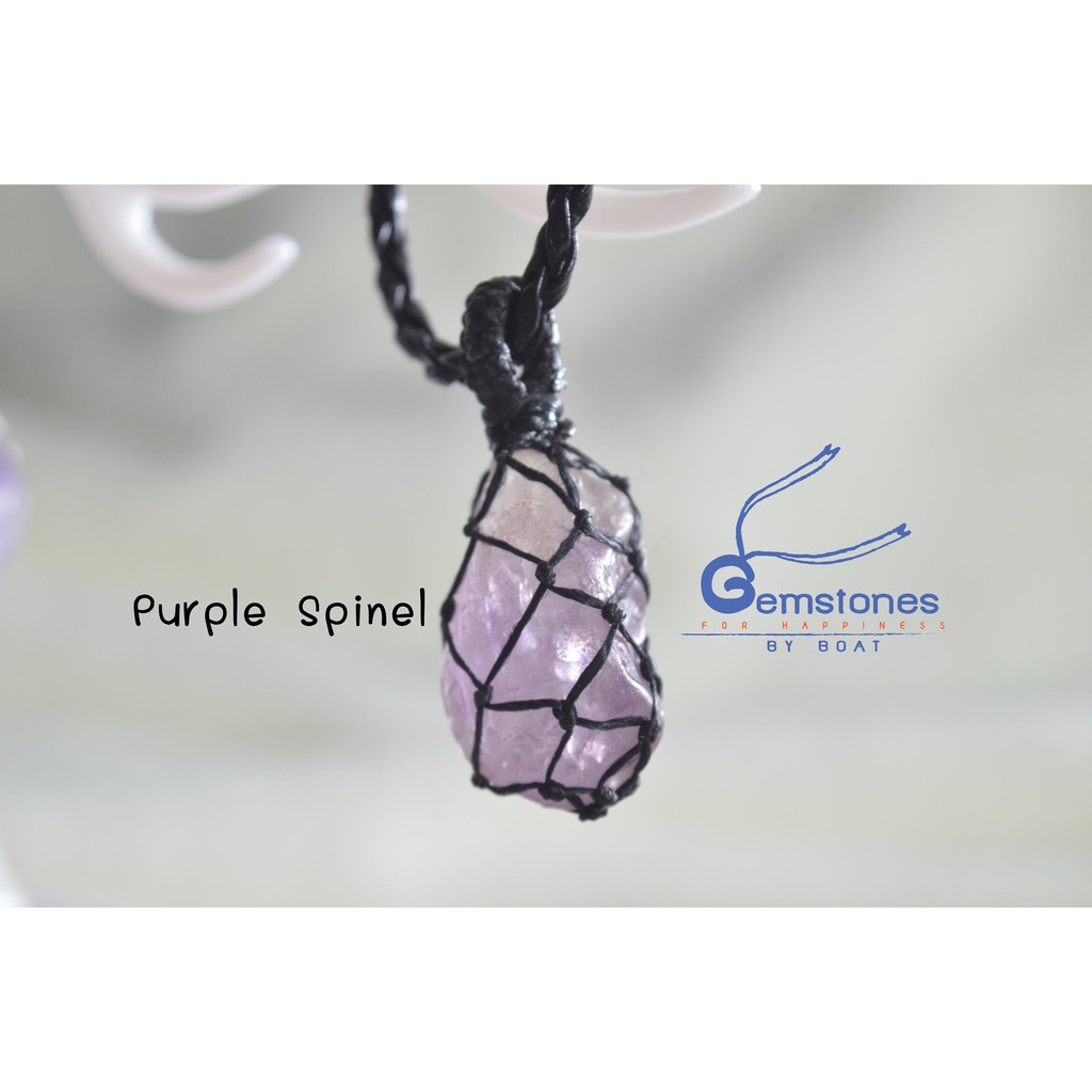 gemstones-by-boat-จี้พลอยดิบ-สปิเนล-spinel-จากเหมืองที่พม่า