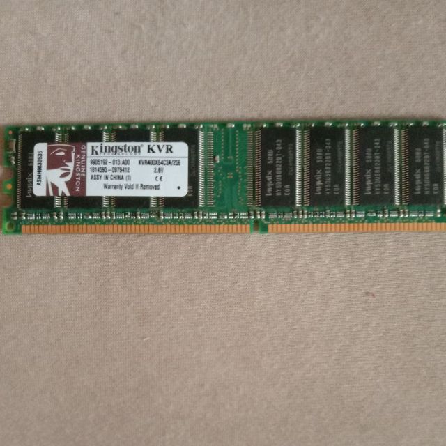 แรมมือสอง KINGSTON KVR400X64C3A/256 | Shopee Thailand
