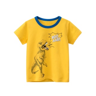 9852 27kids เสื้อยืดเด็ก ไดโนเสาร์ ROOAAR