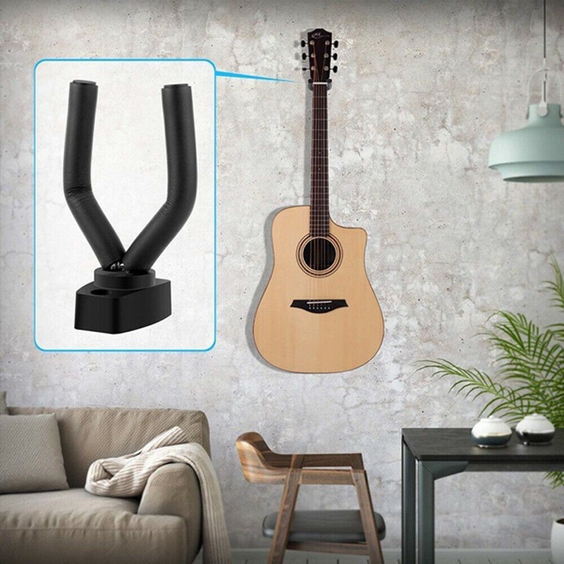 ที่แขวนกีตาร์-ที่แขวนกีตาร์โปร่ง-ตะขอกีตาร์-guitar-wall-holder-ที่แขวนเครื่องดนตรีติดผนัง-ขาแขวนกีต้าร์-ขาแขวนกีต้าร์