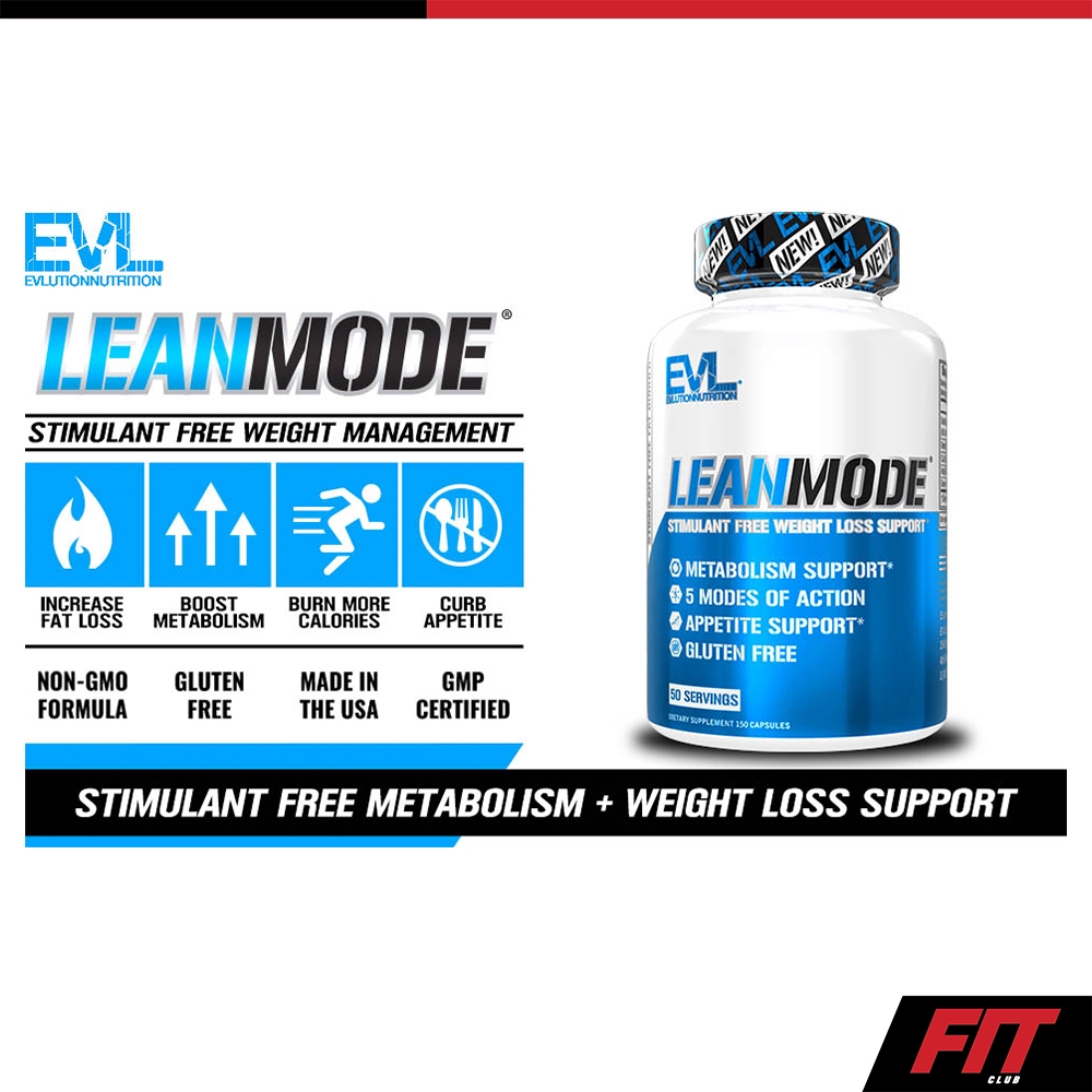 ภาพสินค้า(ของแท้ พร้อมส่ง) EVLution Nutrition, LeanMode, 150 Capsules จากร้าน fitclubth บน Shopee ภาพที่ 5