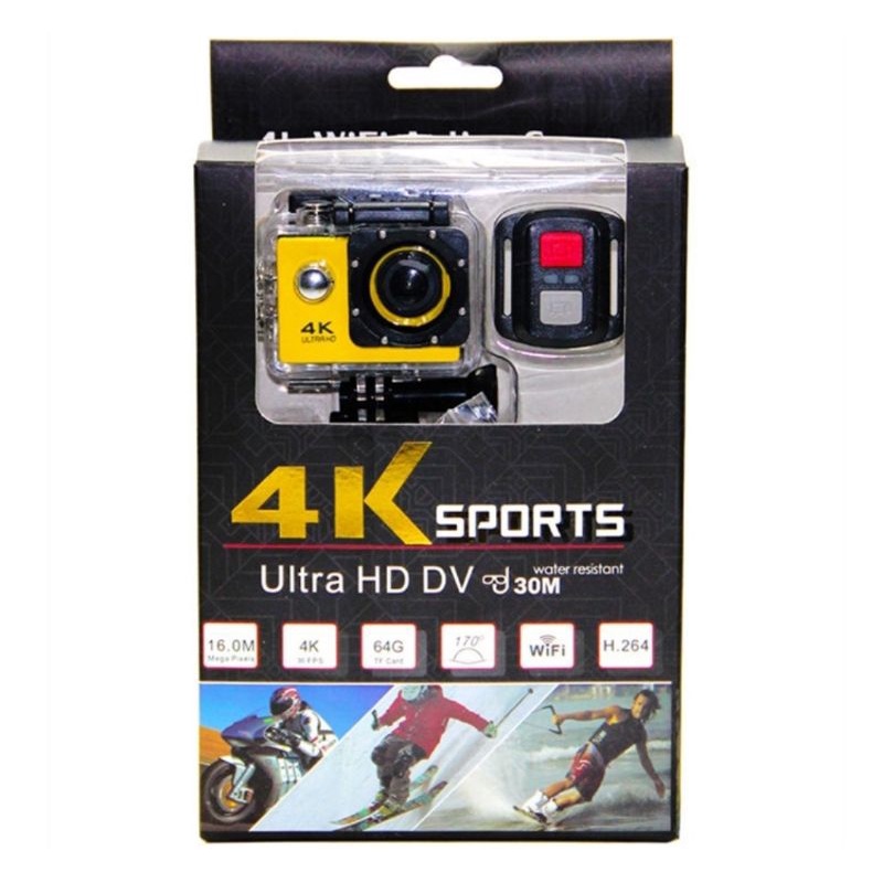 ภาพสินค้ากล้อง 4K Sports Ultra HD DV 30M สินค้าสุด HOT จากร้าน timetoo123456 บน Shopee ภาพที่ 2