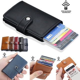 Men RFID Wallet กระเป๋าสตางค์ผู้ชาย กระเป๋าเงิน กระเป๋าตัง บาง ทรงยาว กระเป๋าสตางค์ผู้ชายใบยาวสุดหรู กระเป๋าสมาร์ท Purse